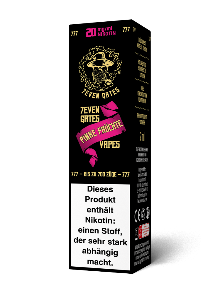 7EVEN GATES Vape Pinke Früchte | made in EU
