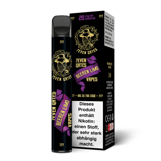 7EVEN GATES Vape Beeren Limo 20ml
